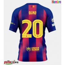 Camiseta Barcelona Dani Olmo #20 Primera Equipación 2025-26 manga corta